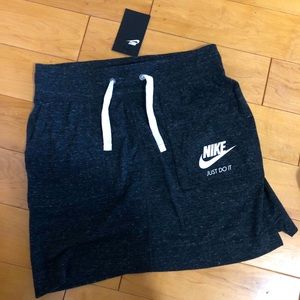 Nike Mini Skirt *NWT* Grey Heather Sweatshirt Soft
